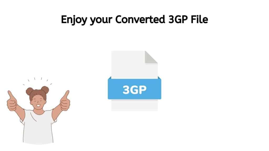 Enjoy your Converted 3GP file