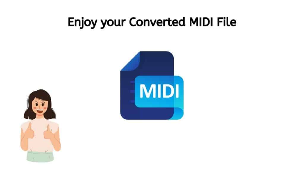 Enjoy your Converted MIDI file