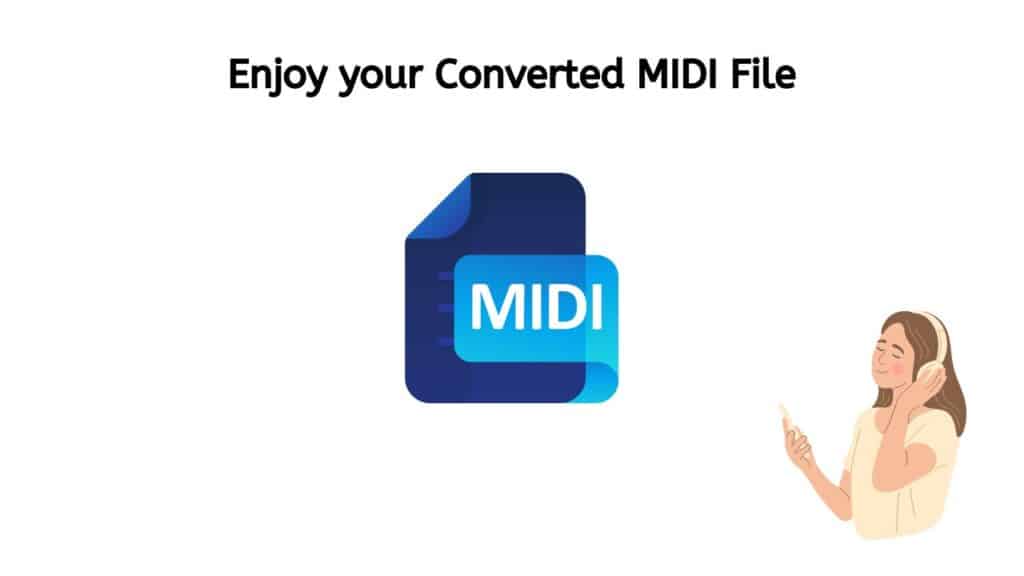 Enjoy your Converted MIDI file
