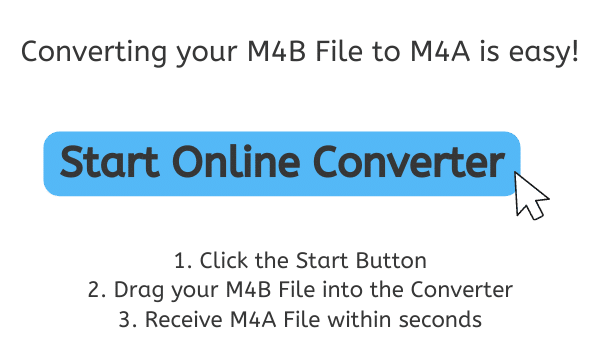 M4B to M4A Converter Online