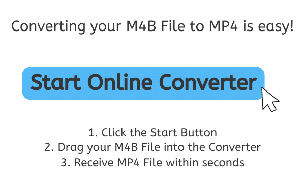 M4B to MP4 Converter Online