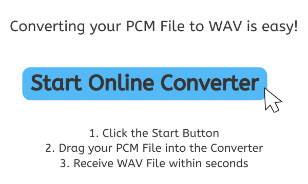 PCM to WAV Converter Online