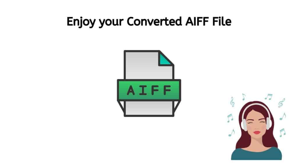 Enjoy your Converted AIFF file