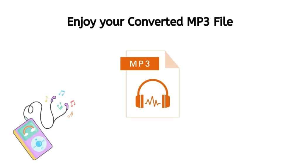 Enjoy your Converted MP3 file
