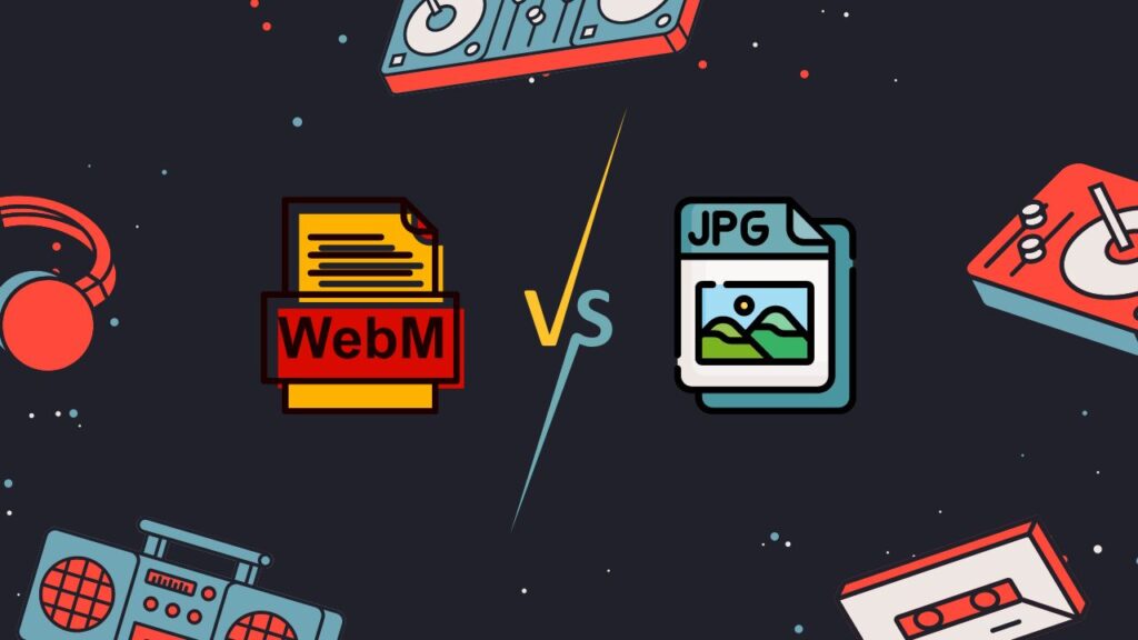 WebM vs JPG