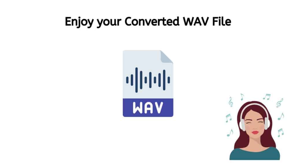 Enjoy your Converted WAV file