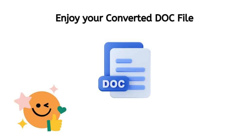 Enjoy your Converted DOC file