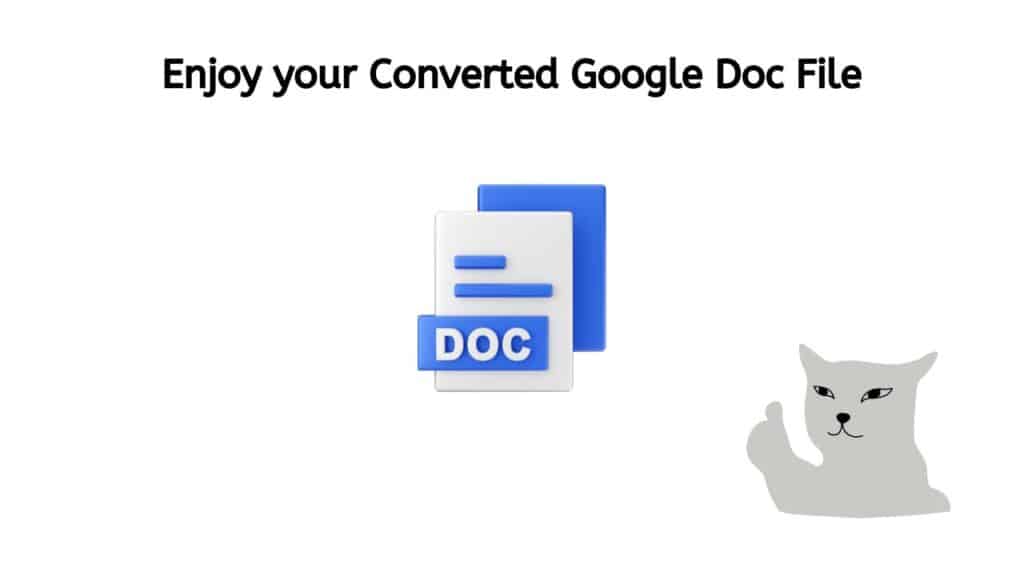 Enjoy your Converted Google Doc file