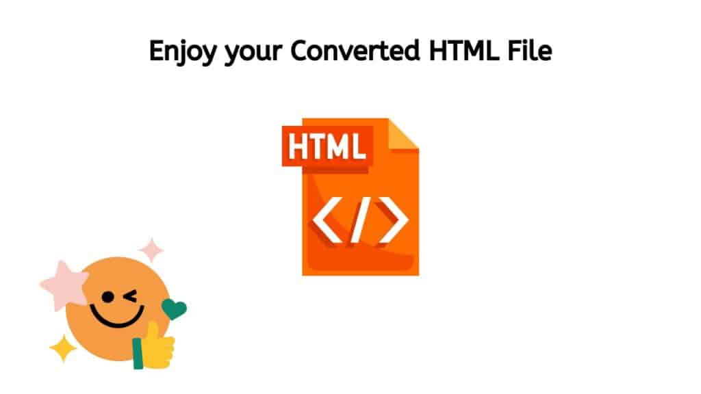 Enjoy your Converted HTML file