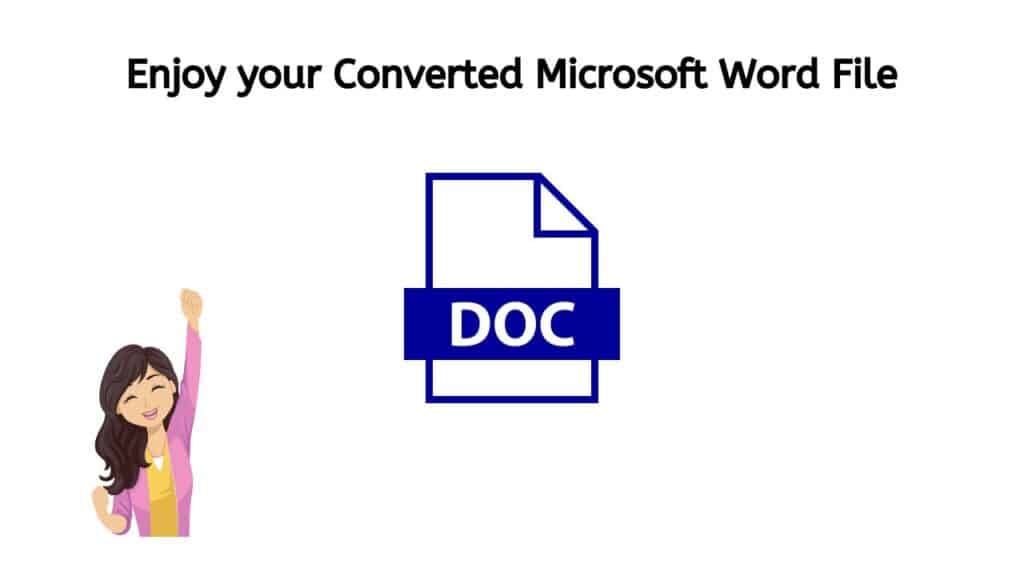 Enjoy your Converted Microsoft Word file