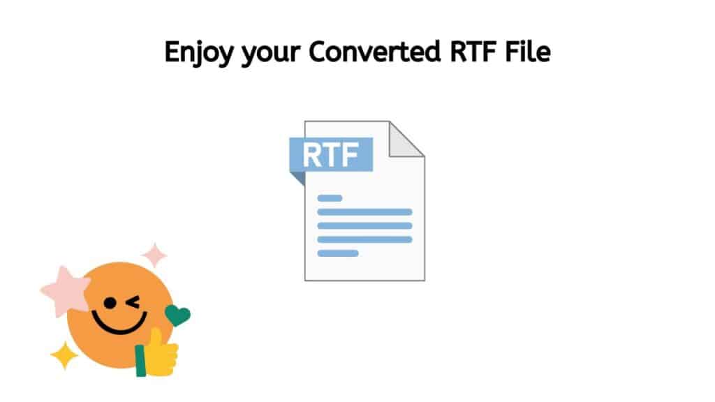 Enjoy your Converted RTF file