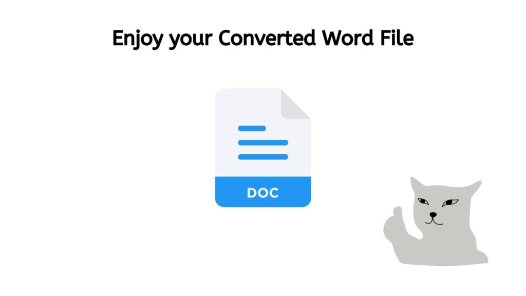 Enjoy your Converted Word file