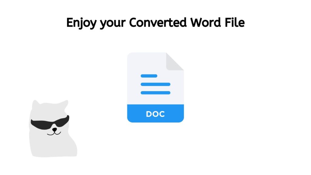 Enjoy your Converted Word file
